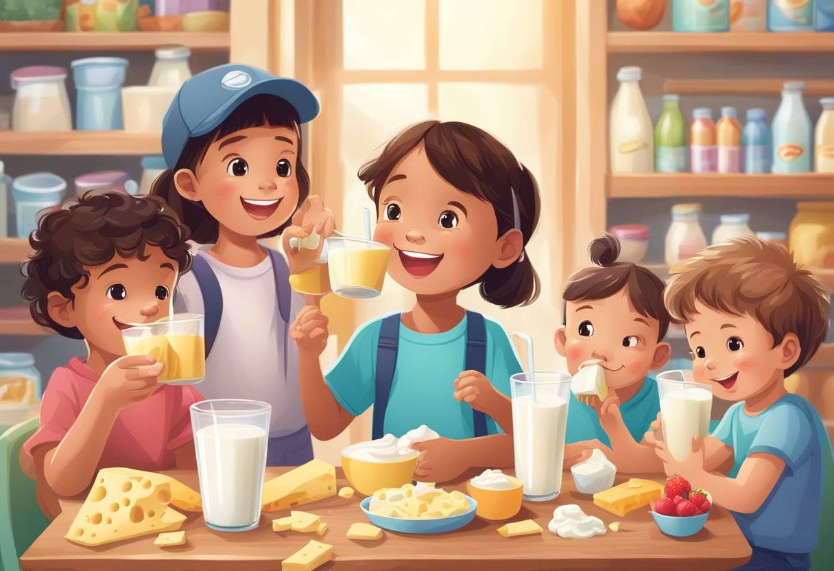 Importance of milk for kids